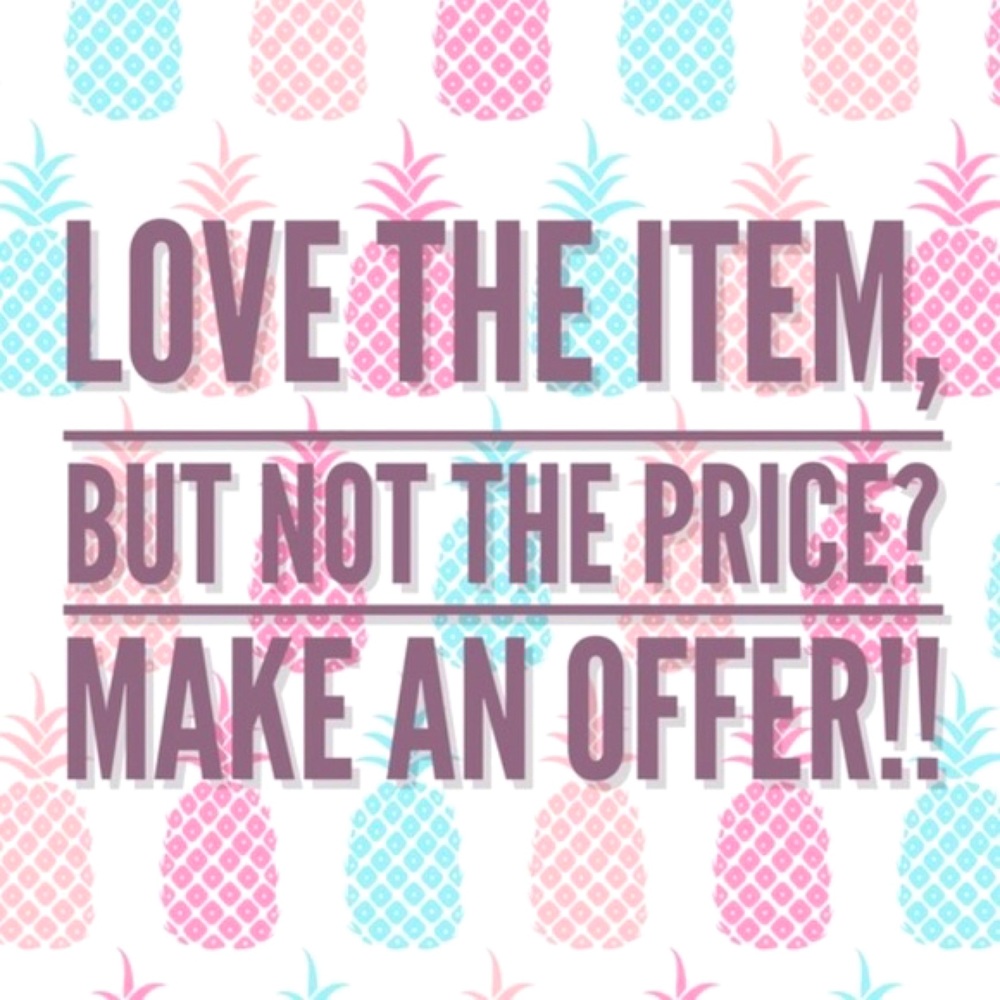 Feel free to make an offer!